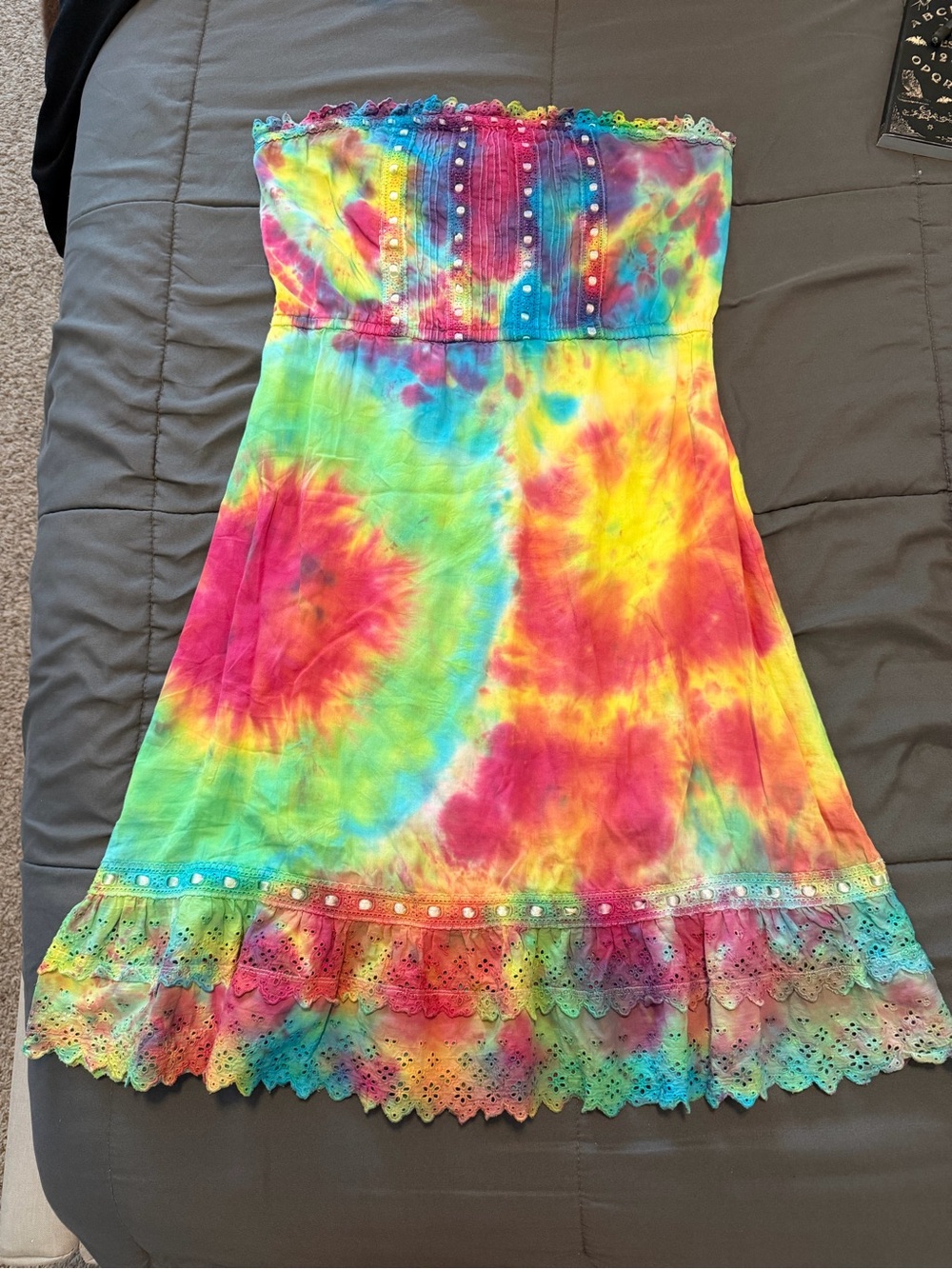 Delia’s Tie-Dye Strapless Sundress - Multicolor